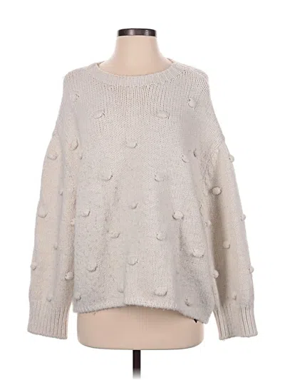Pre-owned Zara Pullover Sweater In Gray