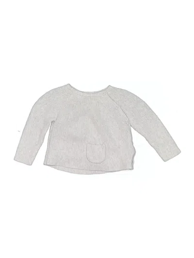 Pre-owned Zara Babies' Pullover Sweater In Gray