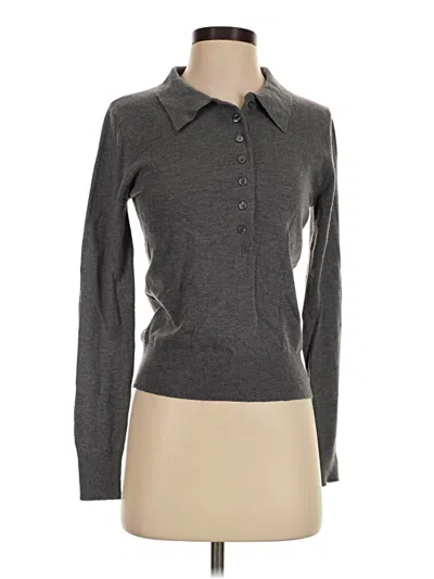 Pre-owned Zara Pullover Sweater In Gray