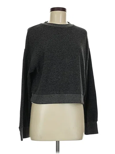 Pre-owned Zara Pullover Sweater In Gray