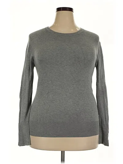 Pre-owned Zara Pullover Sweater In Gray
