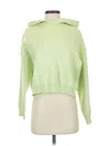 Zara Pullover Sweater In Green