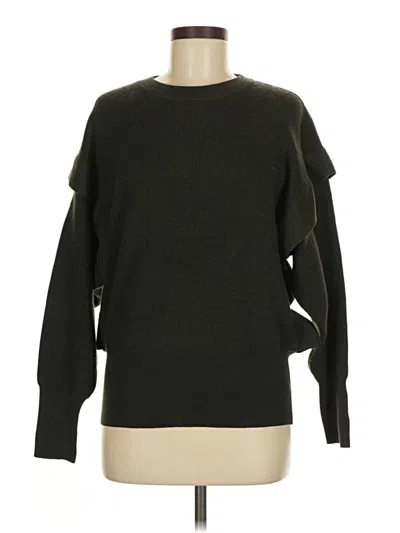 Pre-owned Zara Pullover Sweater In Green