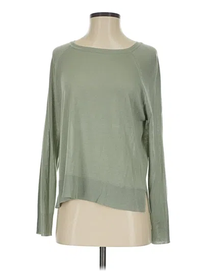 Pre-owned Zara Pullover Sweater In Green