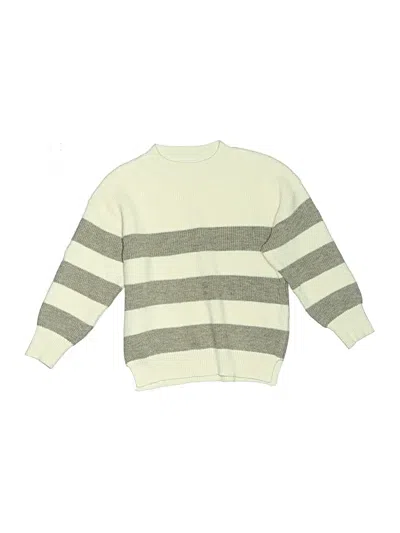 Pre-owned Zara Kids' Pullover Sweater In Green