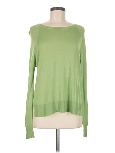 Pre-owned Zara Pullover Sweater In Green