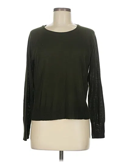 Pre-owned Zara Pullover Sweater In Green