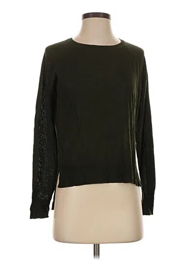 Pre-owned Zara Pullover Sweater In Green