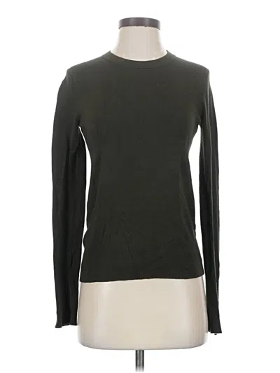 Pre-owned Zara Pullover Sweater In Green