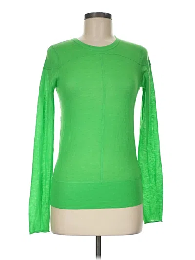 Pre-owned Zara Pullover Sweater In Green