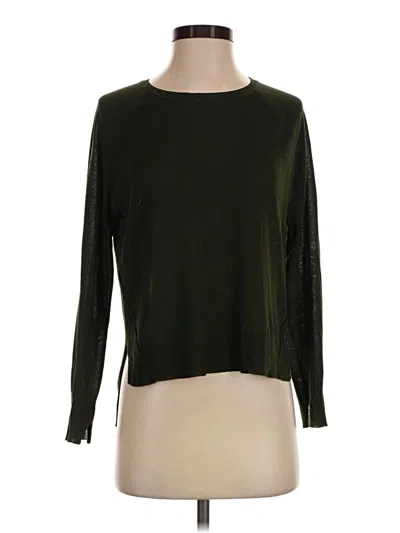 Pre-owned Zara Pullover Sweater In Green