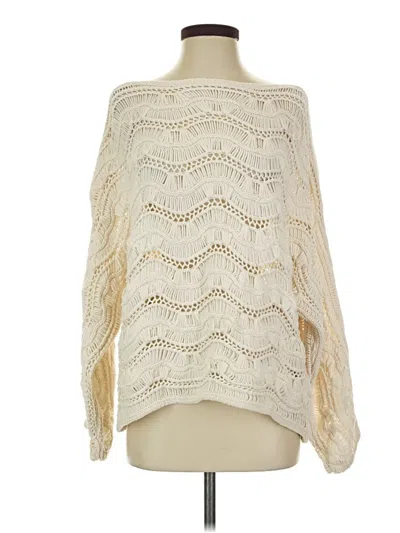 Pre-owned Zara Pullover Sweater In Ivory