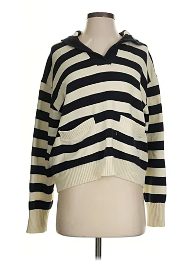 Pre-owned Zara Pullover Sweater In Ivory