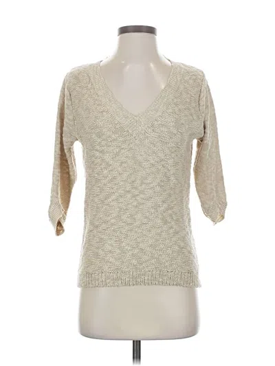 Pre-owned Zara Pullover Sweater In Ivory