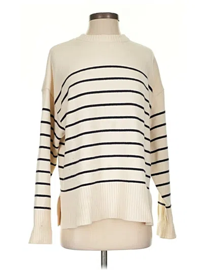 Pre-owned Zara Pullover Sweater In Ivory
