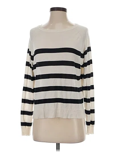 Pre-owned Zara Pullover Sweater In Ivory