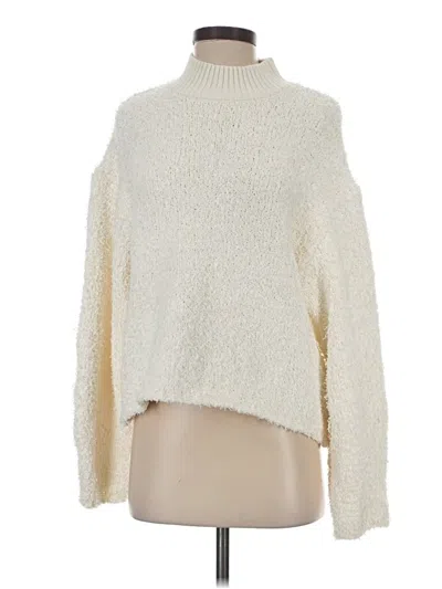 Pre-owned Zara Pullover Sweater In Ivory
