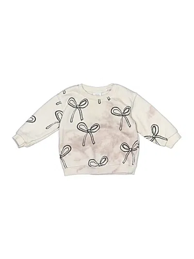 Pre-owned Zara Babies' Pullover Sweater In Ivory
