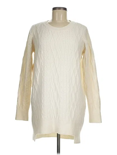 Pre-owned Zara Pullover Sweater In Ivory