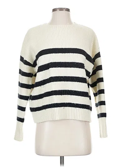 Pre-owned Zara Pullover Sweater In Ivory