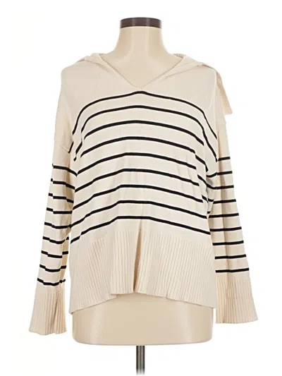 Pre-owned Zara Pullover Sweater In Ivory