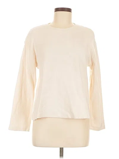 Pre-owned Zara Pullover Sweater In Ivory