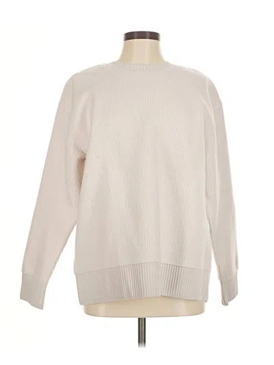 Pre-owned Zara Pullover Sweater In Ivory