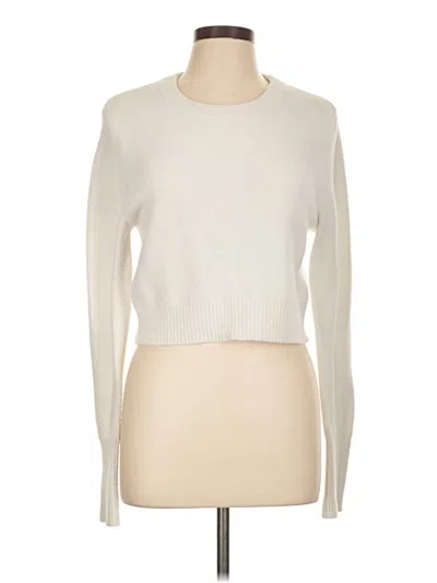 Pre-owned Zara Pullover Sweater In Ivory