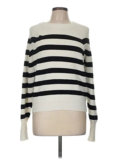 Pre-owned Zara Pullover Sweater In Ivory