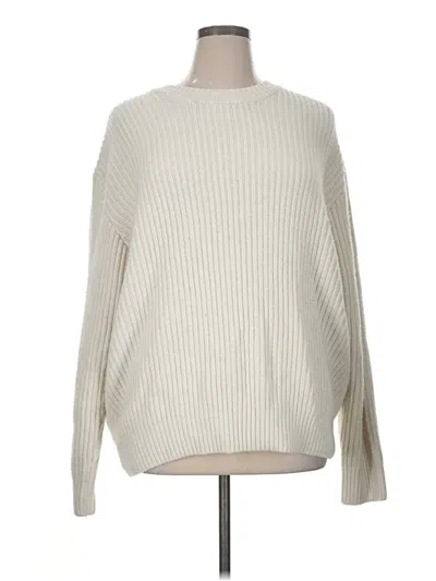 Pre-owned Zara Pullover Sweater In Ivory