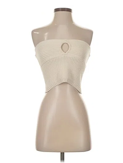 Pre-owned Zara Pullover Sweater In Ivory