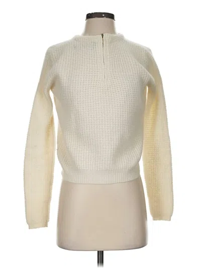 Pre-owned Zara Pullover Sweater In Ivory