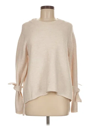 Pre-owned Zara Pullover Sweater In Ivory