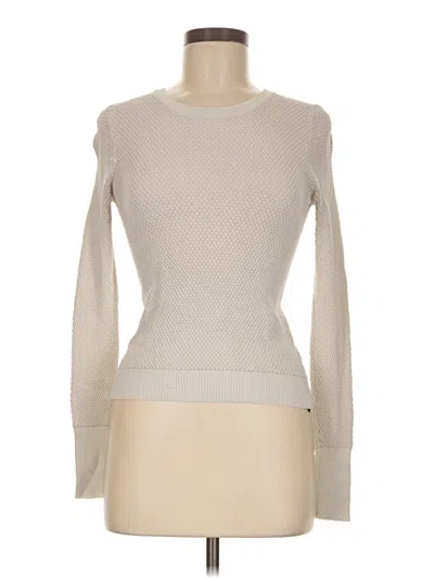 Pre-owned Zara Pullover Sweater In Ivory