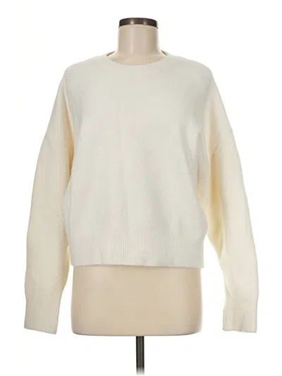 Pre-owned Zara Pullover Sweater In Ivory