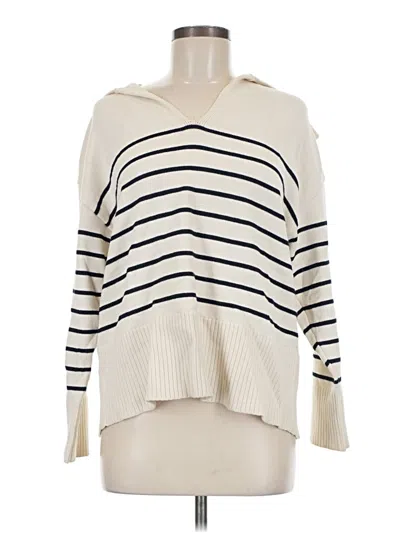 Pre-owned Zara Pullover Sweater In Ivory