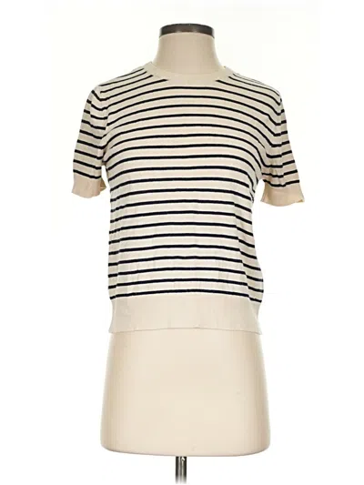 Pre-owned Zara Pullover Sweater In Ivory