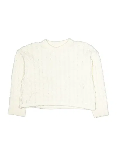 Pre-owned Zara Kids' Pullover Sweater In Ivory