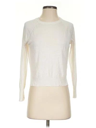 Pre-owned Zara Pullover Sweater In Ivory