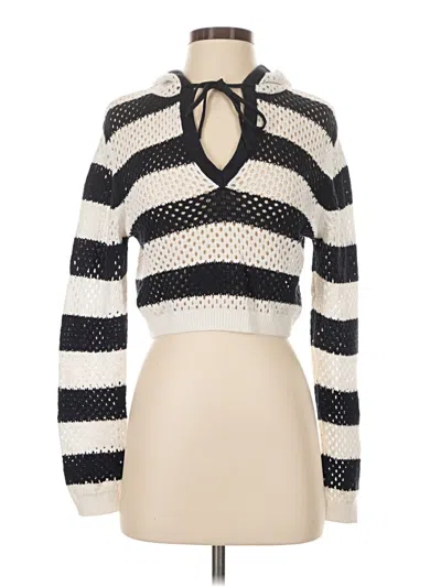 Pre-owned Zara Pullover Sweater In Ivory