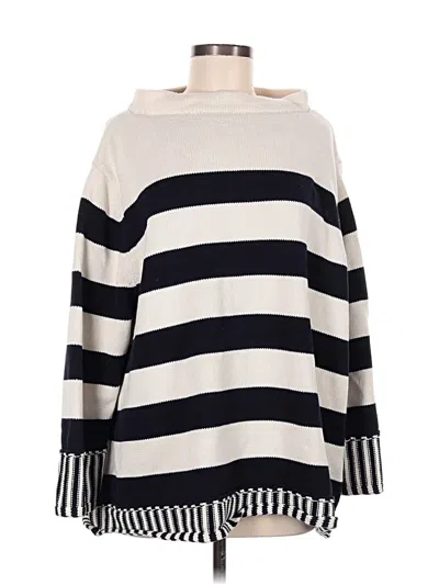Pre-owned Zara Pullover Sweater In Ivory