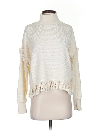 Pre-owned Zara Pullover Sweater In Ivory
