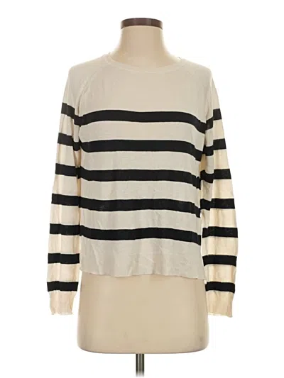 Pre-owned Zara Pullover Sweater In Ivory