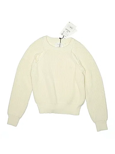 Pre-owned Zara Kids' Pullover Sweater In Ivory