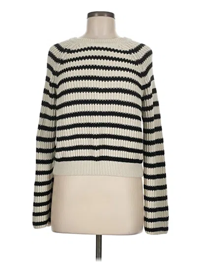 Pre-owned Zara Pullover Sweater In Ivory