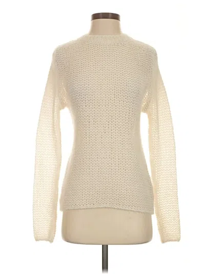 Pre-owned Zara Pullover Sweater In Ivory