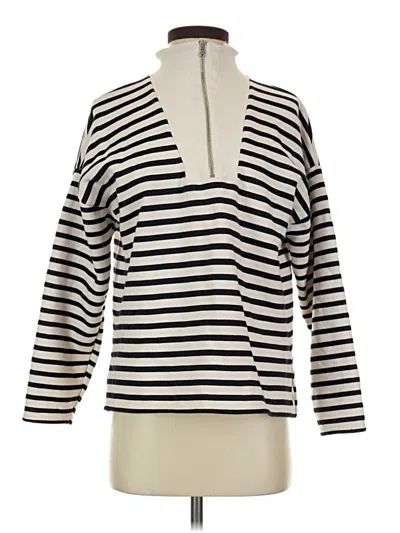 Pre-owned Zara Pullover Sweater In Ivory