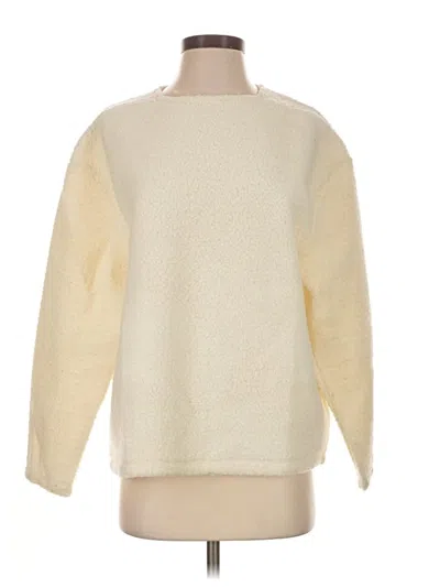 Pre-owned Zara Pullover Sweater In Ivory