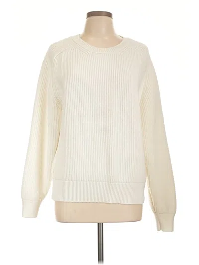 Pre-owned Zara Pullover Sweater In Ivory