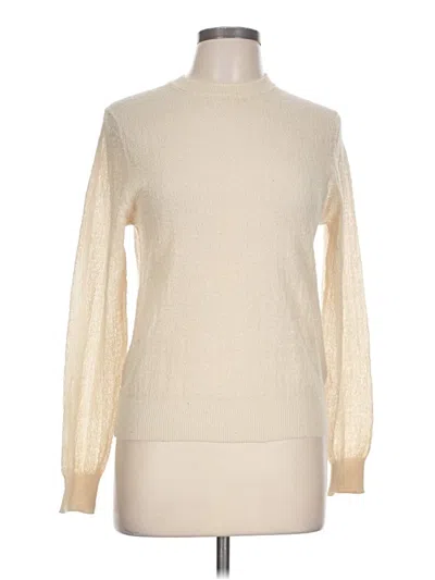 Pre-owned Zara Pullover Sweater In Ivory